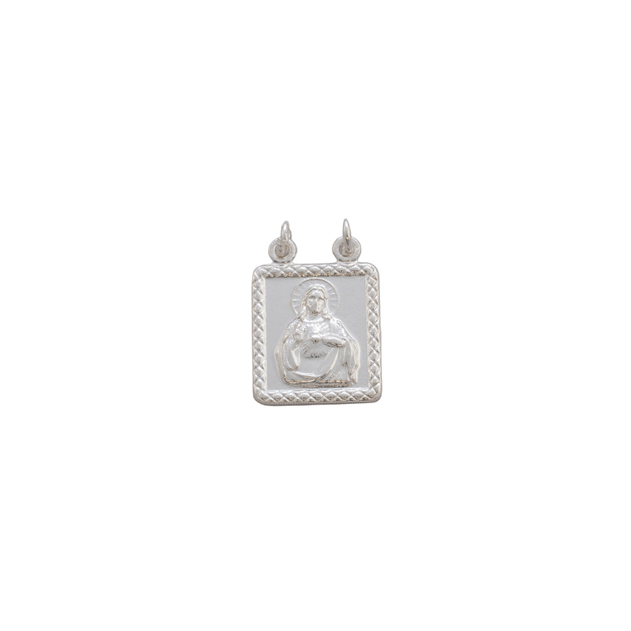 D Escapulario - Sagrado Corazon 1,4 Cm